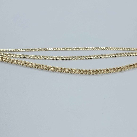 Brand New Brazilian 18k Gold Filled 3 ROW Bracelet - Picture 3 of 7